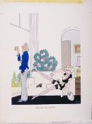 Smilby, Francis Wilford- Smith (British 1927 – 2009) cartoon for Playboy “Dammit, Suzette, ...