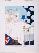 Smilby, Francis Wilford- Smith (British 1927 – 2009) cartoon for Playboy “Why, Suzette, I believe..