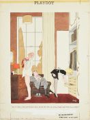 Smilby, Francis Wilford-Smith (British 1927 – 2009) cartoon for Playboy “I used to have a valet...