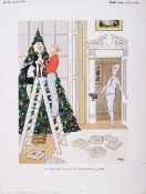 Smilby, Francis Wilford- Smith (British 1927 – 2009) cartoon for Playboy “Just giving Suzette ...