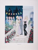 Smilby, Francis Wilford- Smith (British 1927 – 2009) cartoon for Playboy “Gesund heit”