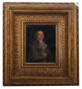 British School, 19th century a miniature portrait of Don Andres del Peral