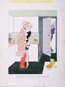 Smilby, Francis Wilford- Smith (British 1927 – 2009) cartoon for Playboy “With you in a minute...