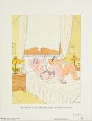 Smilby, Francis Wilford-Smith (British 1927 – 2009) cartoon for Playboy “And remember the time I..