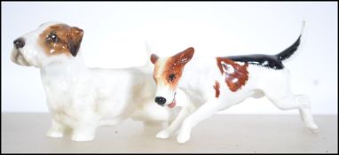 A Royal Doulton figurine of a terrier dog model no