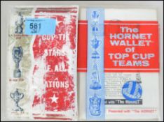 Football interest - The Hornet wallet of top cup teams together with Cup Tie Stars. Dating from