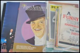 A Collection of Broadway and London Theatre programs. From the 50's to date performances from