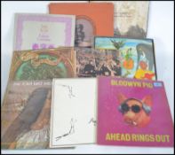 A collection of vinyl long LP's albums to include