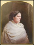 An exceptional late 19th Century oval Berlin   por