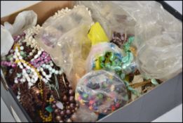 A Large Quatity of Vintage Costume Jewellery