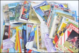 A collection of Bristol Rovers football programmes dating from the 1980's along with programmes