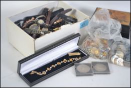 A  large collection of watches to include vintage and 20th century. Examples to include