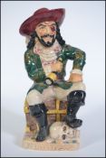 A group of three Kevin Francis ceramic limited edition collectible Toby jugs to Captain Henry Morgan