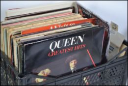 A large collection of LP's / records to include Buddy Holly, Cliff Richard, Rod Stewart, John