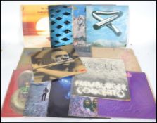 A collection of vinyl long play LP's to include De