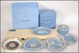 A collection of boxed Wedgwood ceramics together with some items of Wedgwood Jasperware and a