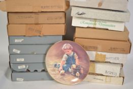 A good collection of boxed collectors plates to include Royal Doulton, Wedgewood etc. depicting