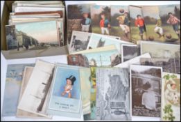 Original single family postcard collection (127) A