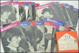 A collection of original The Beatles Monthly boos dating from the 1960's ( 36 in total ) together