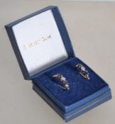 A pair of 9ct Gold Hoop Earrings