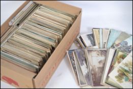 A good collection of approx 800 postcards, mostly early 20th century cards to include