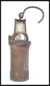An early 20th Century NIFE miner's lamp, type N-26