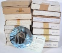 A good group of boxed collectors plates to include Royal Albert, Bradford Exchange etc. depicting