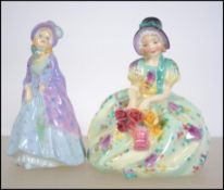 An early Royal Doulton figurine entitled ' Monica