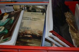 A collection of auction catalogues dating from the
