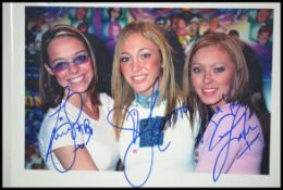 Atomic Kitten autographs. Signed Atomic Kitten photo by all members