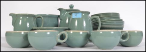 A vintage 20th century Denby part stoneware tea se