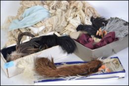 A collection of vintage late 19th and early 20th c