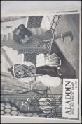 A good collection of original 8x10 Cinema film advertising lobby cards to include Aladdin and his