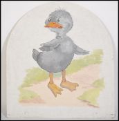 A long mid century vintage wooden theatre - stage