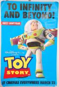 Original Walt Disney Pixar TOY STORY film advertis