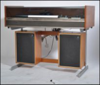 An excellent 1970's teak wood Deccasound 'Compact