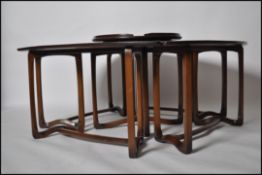 A rare Ercol 20th century elm wood modular table a