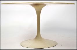 A 1970's large Eero Saarinen for Arkana white tuli
