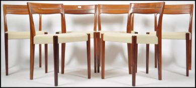 A good set of 1950's rosewood dining chairs by Sve