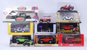 DIECAST JEEPS