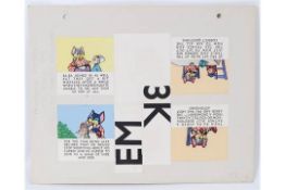 TV COMIC ORIGINAL ARTWORK