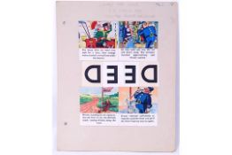 TV COMIC ORIGINAL ARTWORK