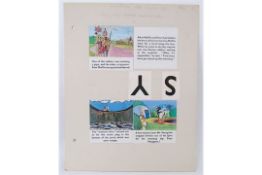 TV COMIC ORIGINAL ARTWORK