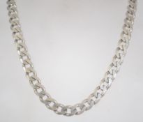 A gentlemen's silver 925 heavy belcher c