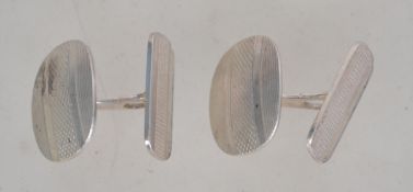 A pair of Danish / Norwegian silver gent