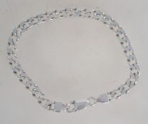 A silver heavy set belcher linked gentle