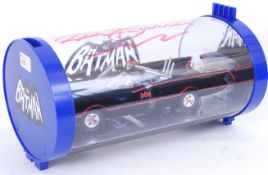 RARE SDCC FLOCKED BATMOBILE 1:18