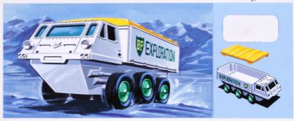 RARE MATCHBOX ORIGINAL ARTWORK