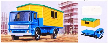 RARE MATCHBOX ORIGINAL ARTWORK