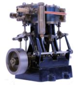 RARE STUART DOUBLE 10 MODEL STEAM ENGINE